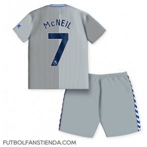 Everton Dwight McNeil #7 Tercera Equipación Niños 2023-24 Manga Corta (+ Pantalones cortos)